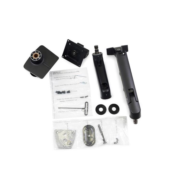 HX DESK ARM WITH HD PIVOT BLACK