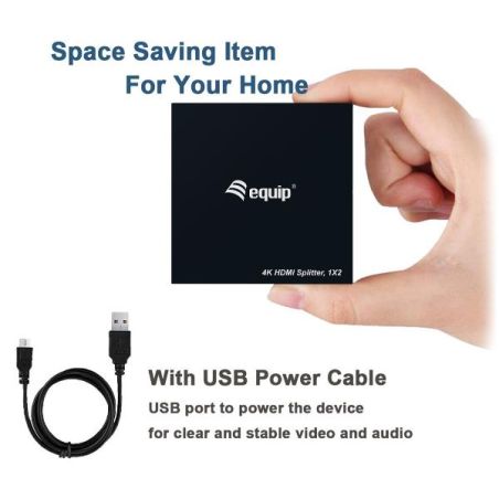 ULTRA SLIM 2-PORT HDMI SPLITTER