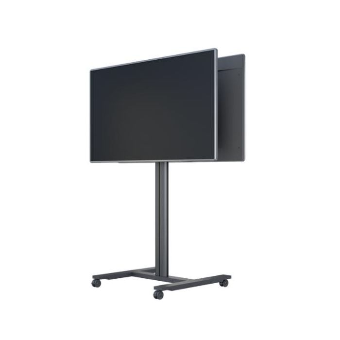 CARRELLO PER MONITOR BLACK