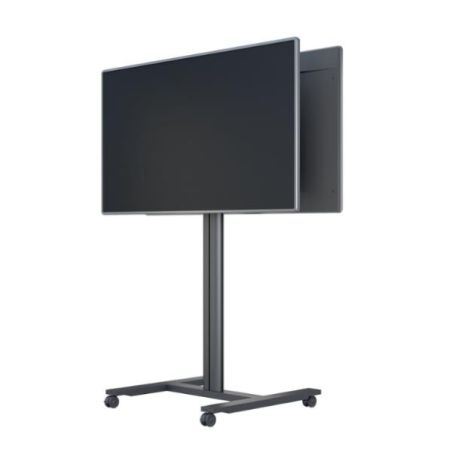 CARRELLO PER MONITOR BLACK