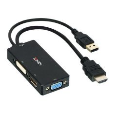 CONVERTER HDMI A DP DVI VGA 2