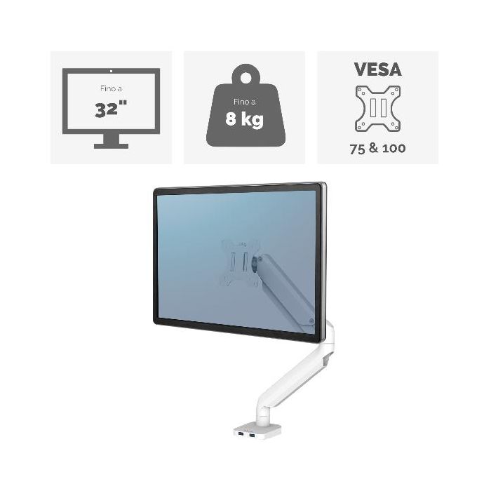 BRACCIO MONITOR SINGOLO PLATINUM