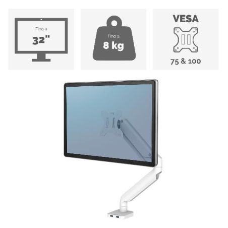 BRACCIO MONITOR SINGOLO PLATINUM