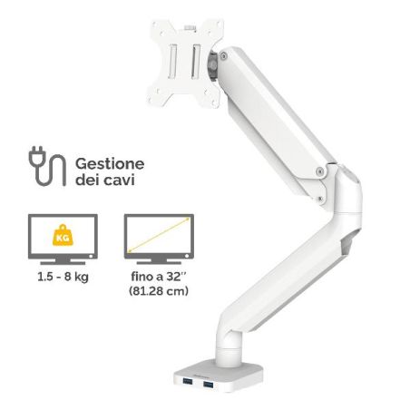 BRACCIO MONITOR SINGOLO PLATINUM