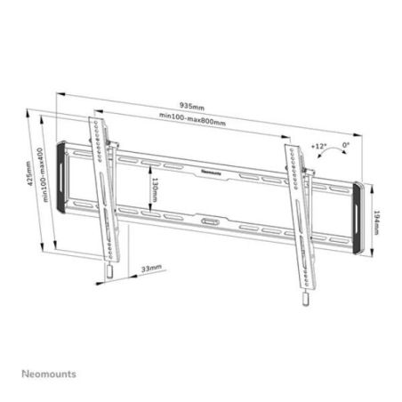 SUPPORTO A PARETE WL35-550BL18