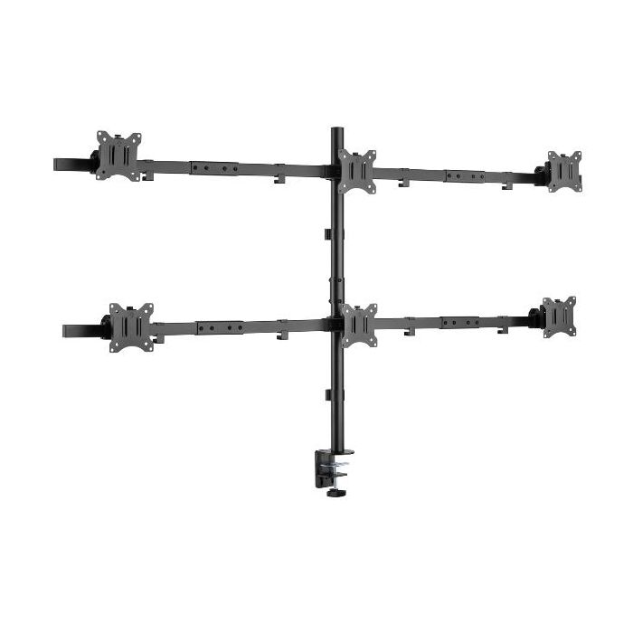 17 -32  ARTICULATING 6 MONITOR DESK