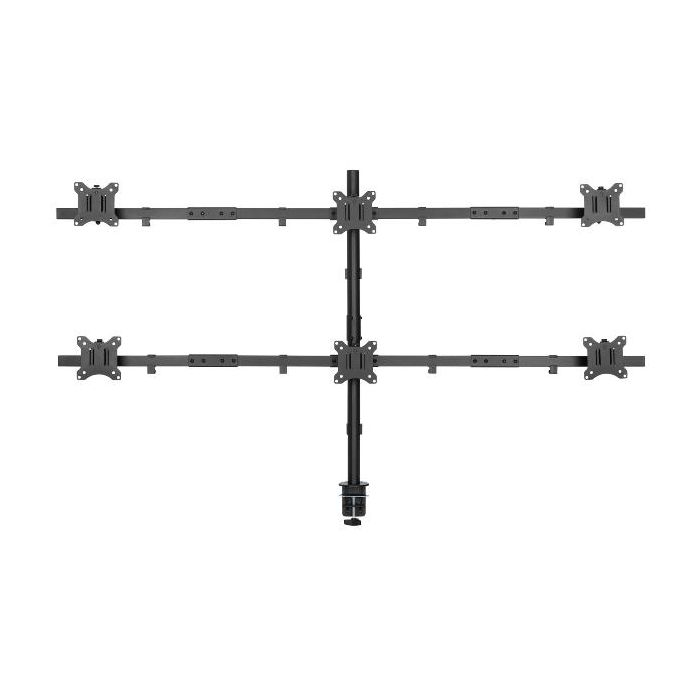 17 -32  ARTICULATING 6 MONITOR DESK