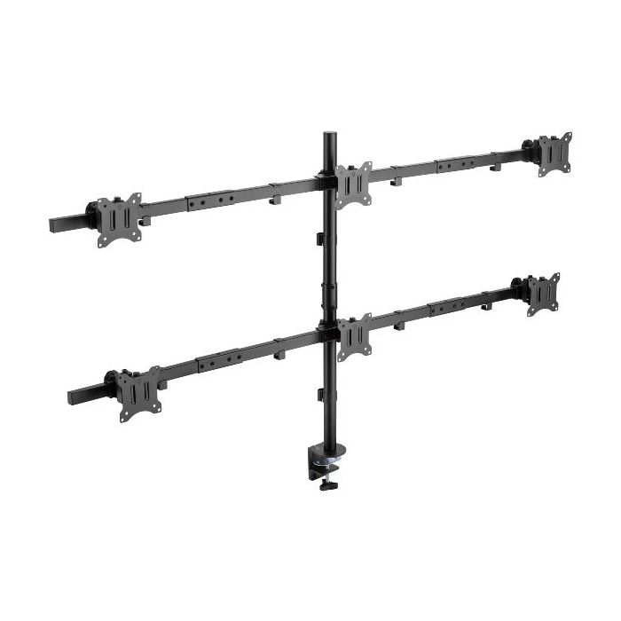 17 -32  ARTICULATING 6 MONITOR DESK