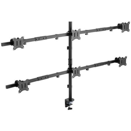 17 -32  ARTICULATING 6 MONITOR DESK