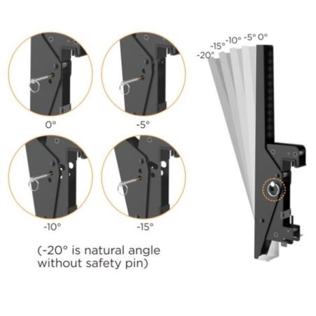 45 -55  DUAL SCREEN CEILING MOUNTL
