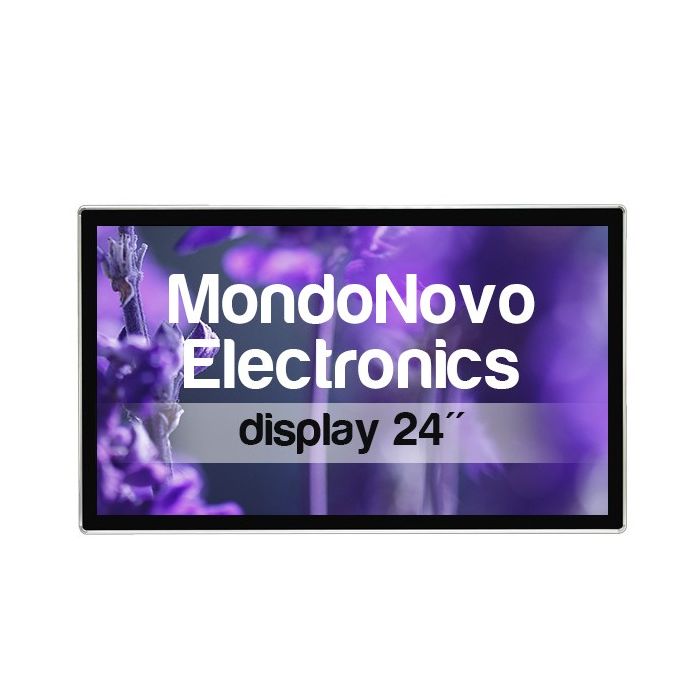 Pantalla de montaje en pared de 24"