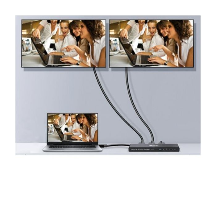 SPLITTER HDMI A 2 PORTE - 4K