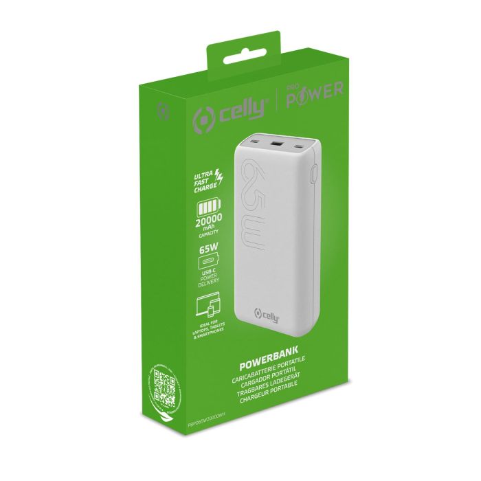 POWERBANK PD 20000MAH 65W WHITE