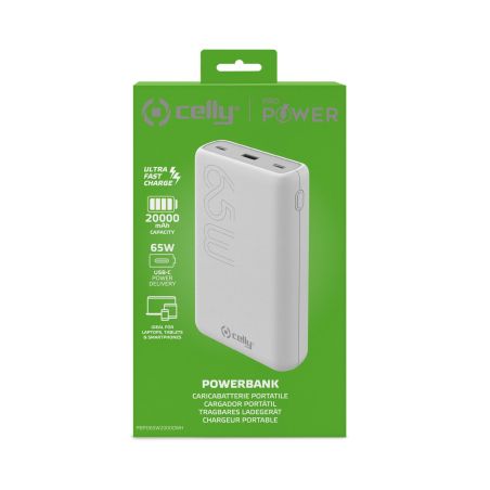 POWERBANK PD 20000MAH 65W WHITE