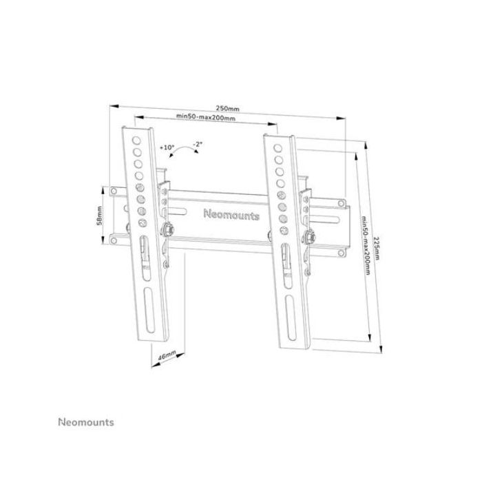 SUPPORTO A PARETE WL35-350BL12