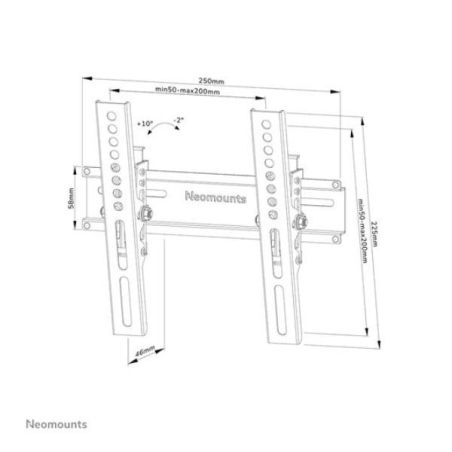 SUPPORTO A PARETE WL35-350BL12
