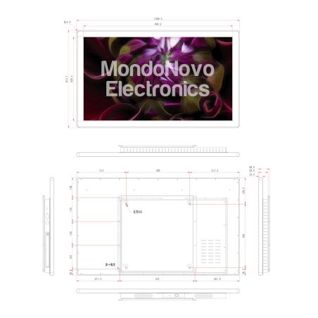 Wall Mount Display 43"