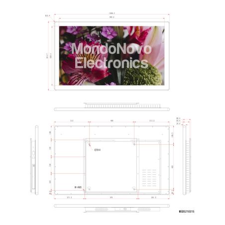Wall Mount Display 43"