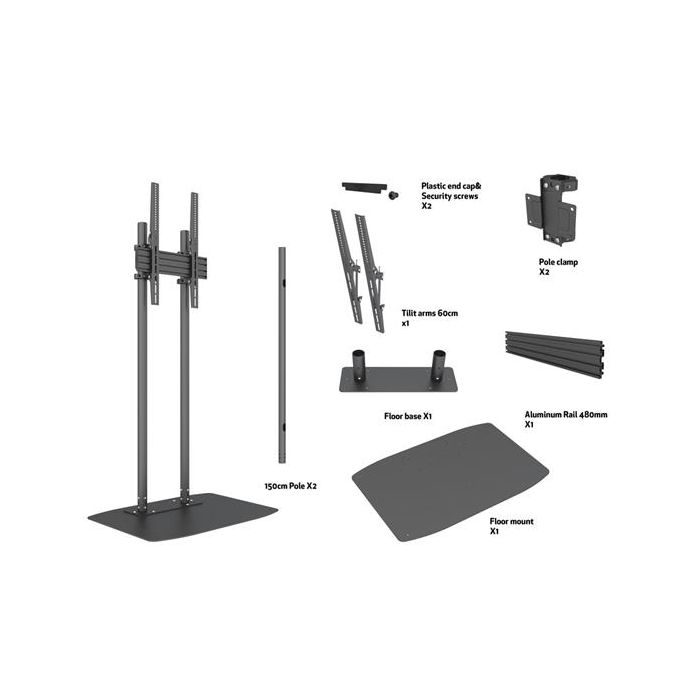 PIANTANA PER MONITOR 65-90
