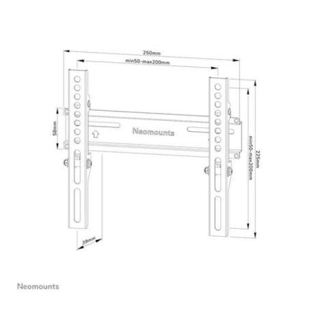 SUPPORTO A PARETE WL30-350BL12