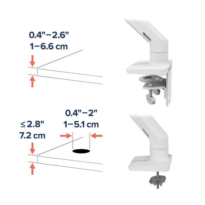 HX ARM HEAVY DUTY PIVOT DESK MOUNT