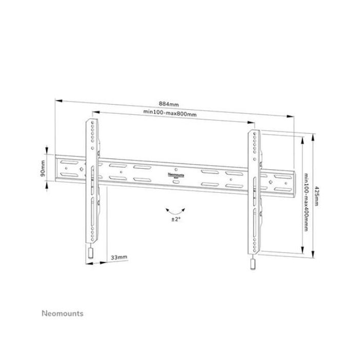 SUPPORTO A PARETE WL30S-850BL18