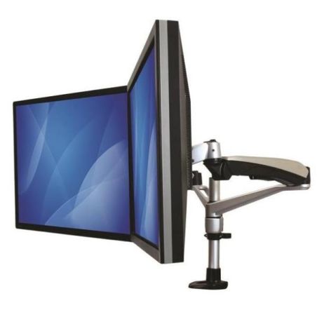 SUPPORTO DOPPIO MONITOR BRACCI ART
