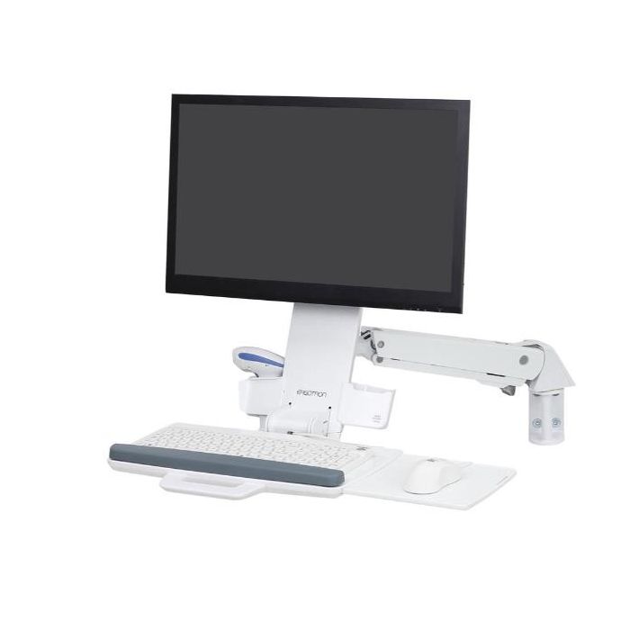 SW SIT-STAND ARM BRIGHT WHITE