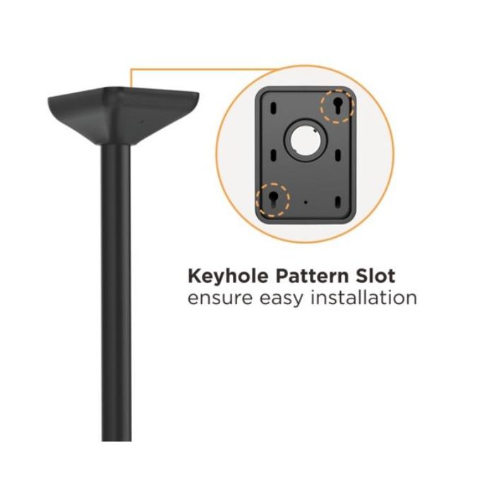 45 -50  TRIPLE SCREEN CEILING MOUNT