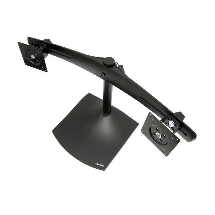 DS100 DUALMONITOR DESK STAND HRZ
