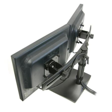 DS100 DUALMONITOR DESK STAND HRZ
