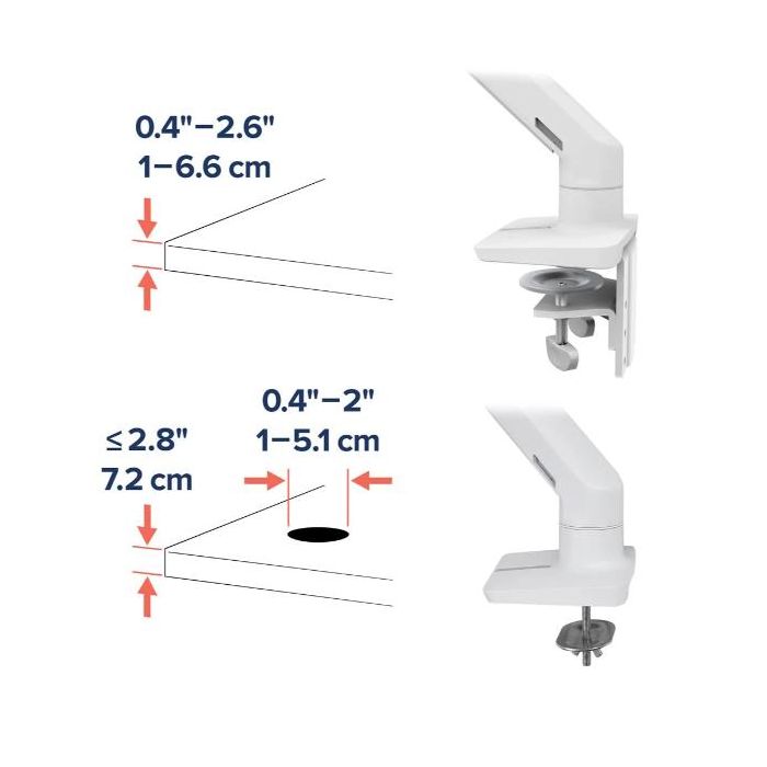 HX DESK MONITOR ARM  MBK
