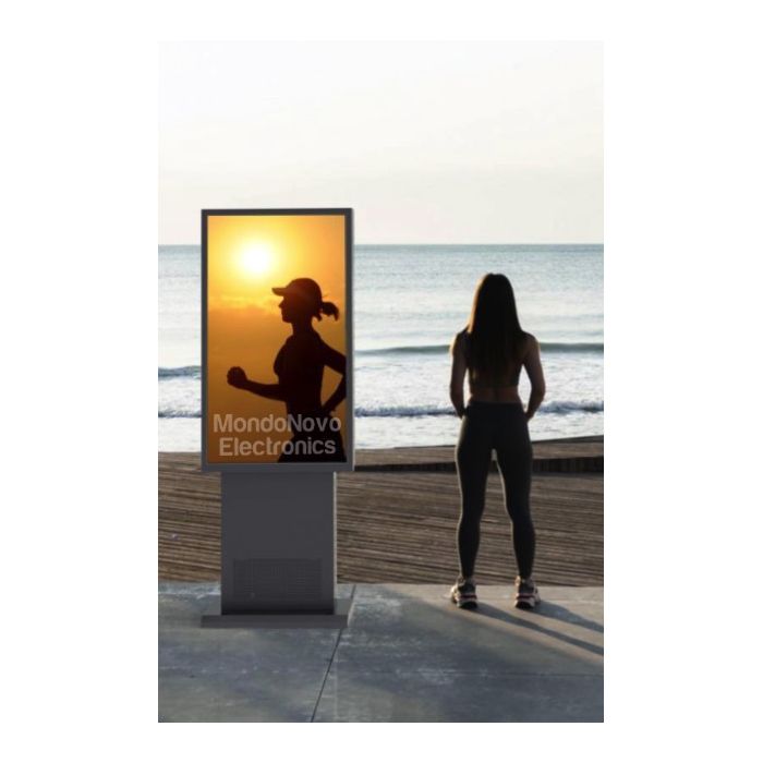 Totem Display para exteriores Pantalla táctil de 32" - Alta calidad