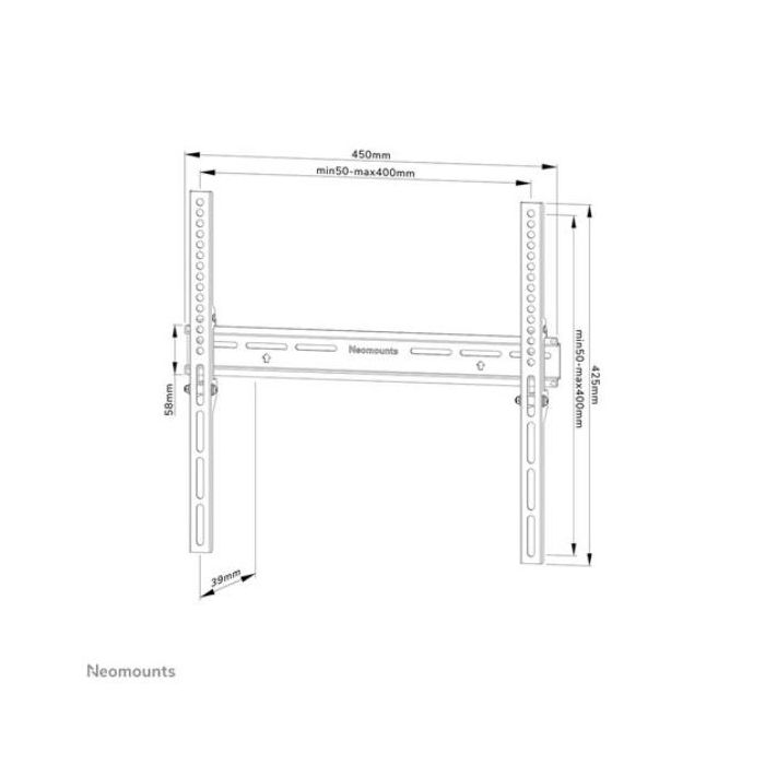 SUPPORTO A PARETE WL30-350BL14