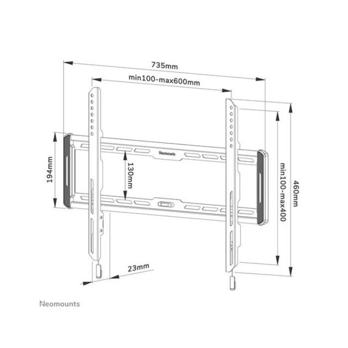 SUPPORTO A PARETE WL30-550BL16