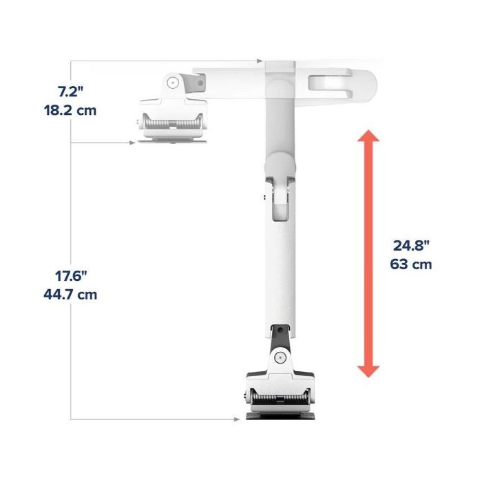 HX WALL MONITOR ARM  WHITE