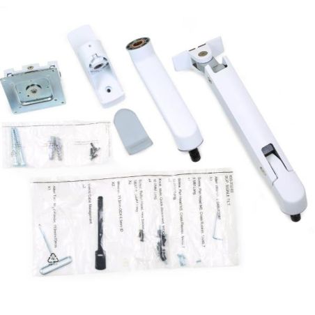 HX WALL MONITOR ARM  WHITE