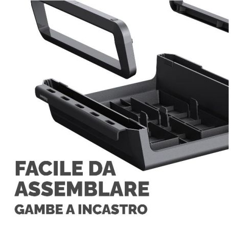 BREYTA  SUPPORTO MONITOR NERO