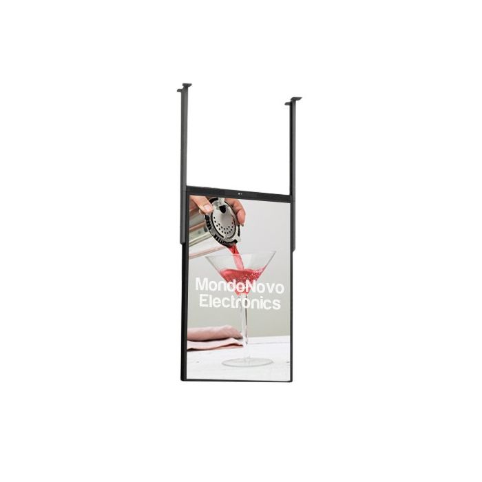 Tótem multimedia de 49" de doble cara para interiores