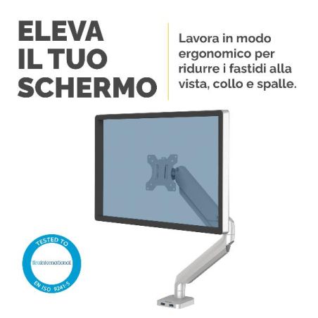 BRACCIO MONITOR SINGOLO PLATINUM