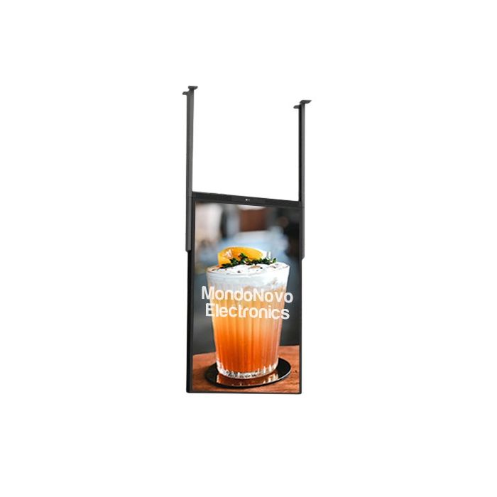 Tótem multimedia de 55" de doble cara para interiores