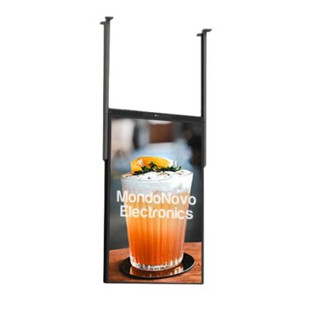 Tótem multimedia de 55" de doble cara para interiores