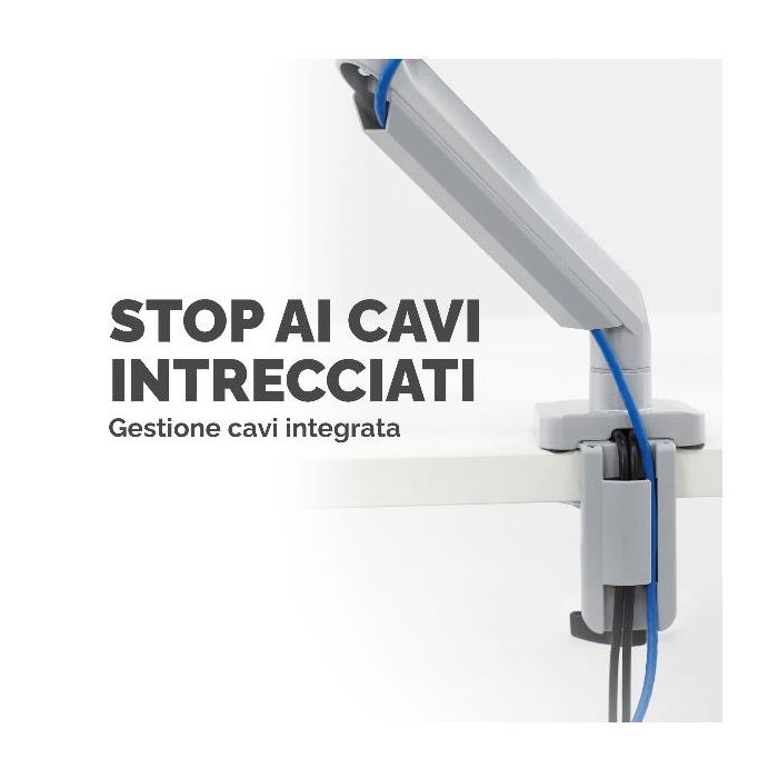 BRACCIO MONITOR SINGOLO PLATINUM