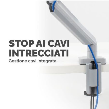 BRACCIO MONITOR SINGOLO PLATINUM