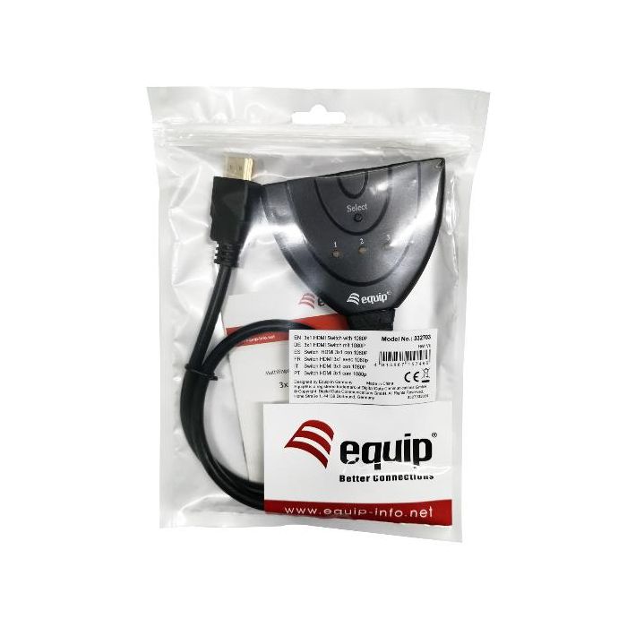 HDMI SWITCHER 3 PORT  1080P