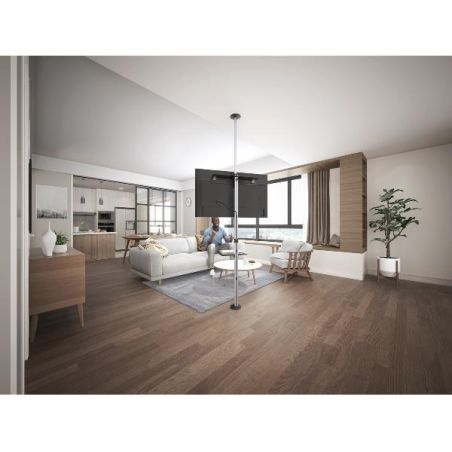 37 -70  FLOOR-TO-CEILING TV BRACKET
