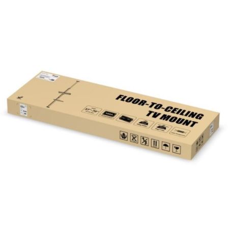 37 -70  FLOOR-TO-CEILING TV BRACKET