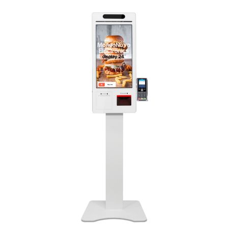 24" Self Service Checkout - Payment Display with Webcam