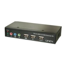 EXTENDER KVM CAT.6 DVI USB AUDIO 2