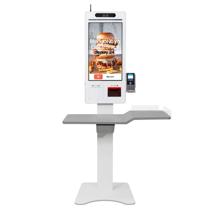 24" Self Service Checkout - Payment Display with Webcam
